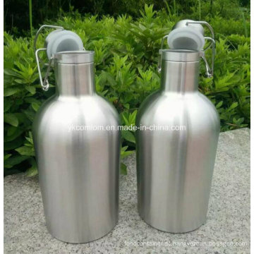 2016 Ss Double Wall Wine Growler for Keeping Cool
